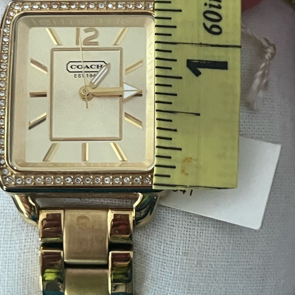 Ladies Coach Gold Watch - Picture 8 of 8